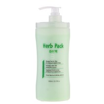 본코스메틱 허브팩1000ml 두피 헤어 크리닉마사지팩