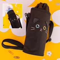 윙 블랙캣 물병크로스 초등학생 아동 여아 물병가방 물통가방 물병집