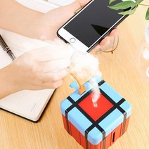 충전식 탁상용가습기 책상 소형가습기 무드등, USB아답터