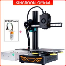 3D프린터 입문용 중저가 KINGROON KP3S 3D 프린터 고정밀 인쇄 업그레이드 DIY FDM 3d 키트 터치 스크린 크, 11 KP3S3.0 add 3D Touch
