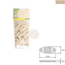 울프크래프트 목공 목재 집성 비스켓 100개입 조인팅 도미노 칩 DIY