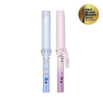 (당일도착)[문가영 Pick]보다나 글램웨이브 롱 봉고데기 34mm [파우더퍼플/파우더블루] 2종 택1, 파우더블루 34mm