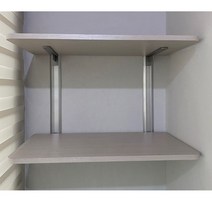 벽선반 다용도선반 세탁실선반 시스템선반/고급형1단2단3단, 2단60cm