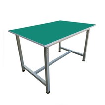 이동식 작업대 공장 선반 포장대 업소용 작업테이블, 플랫 테이블 80x80x75 정사각형 테이블, 1개