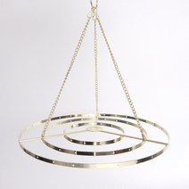 스틸 샹들리에 프레임 자개 조명 만들기 주방 거실 자개모빌 크리스탈 램프 썬캐쳐 DIY 베르판 펀 리조트 인테리어 팬던트등 라탄조명 라탄등갓 크리스탈 전등갓 디자인조명 레스토랑, 샹들리에 실버