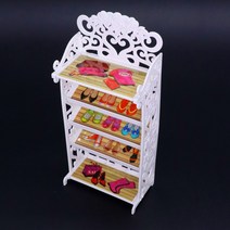 바비인형 신발 프린세스 빅 스커트 옷을갈아입다 의류 액세서리 슈즈백 많다 타입 메이크업 아몬드 콤비네이션 3263507992, 구두걸이 누르다 묘사 촬영함 (의류 불포함 모