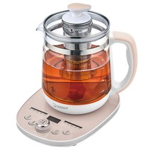 티포트 (1.8L) 대용량 디지털 원터치 hv-5019 아기 분유 포트 24시간 보온 온도 설정 조절 차 TEA 차우림 커피 계란삶기 한방차 약탕기 멀티 다기능 조그셔틀 내열유리