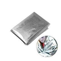 [10개] 불멍필수품 비상담요 은박담요 체온유지 등산 보온 긴급 조난 캠핑, 160cm x 210cm