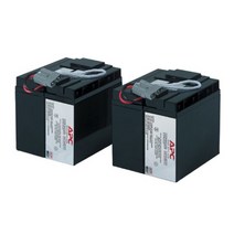 UEM735862배터리 UPS 2개 1세트 교체 RBC55 정품, 1