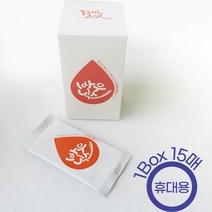 (1+1)등산전용 바우닉스 아웃도어 물티슈(15매 3팩) 땀 냄새 닦아주는 산악전용 물티슈 1매포장 휴대용 무방부제