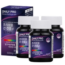 데일리프로 프리미엄 간 건강 밀크씨슬 3개입, 60정, 3개
