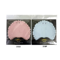 IS Decent 다용도 실리콘매트 플레이팅 꾸미기 신혼 밥상 밥차리기 밥 식사 매트 식탁 집 카페 사무실 흘림방지 원형접시 국내제작, 블루(23x23Cm)