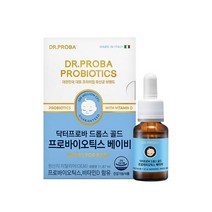 센트럴팜 닥터프로바 드롭스 골드 프로바이오틱스 키즈 영유아 액상 유산균+비타민D X 1박스, 1개