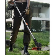 충전예초기 잔디 깎는 기계 제초기 전동 벌초기 예취기, 가정용제초디럭스모델배터리2개+합금담금질블레이드+강선잔디