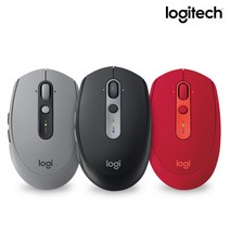 로지텍코리아[정품] M590 무소음 무선 블루투스 마우스, 블랙