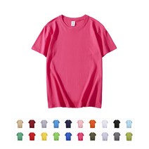 25 칼라 면 남녀공용 레이어드 데일리 무지 반팔티 티셔츠 S-XXXXL