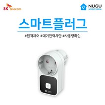 SK텔레콤 최대혜택가 28880원 SKT 스마트홈 T자형 플러그 RTP2019W