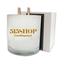 515샵 골드라벨 우드심지 대용량 소이캔들 550ml, 로얄워터, 1개