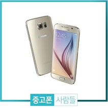 삼성 갤럭시S6 중고 휴대폰 중고폰 공기계, 골드플레티넘, 갤럭시S6 32G A등급, 32GB