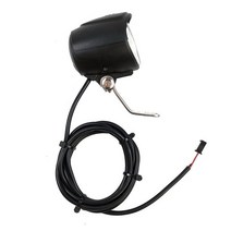 자전거 라이트 전조등 후미등 튜닝 등 방향등 전기 자전거용 플라스틱 LED 라이트 블랙 전자 프론트 SM 커, 01 SM connector