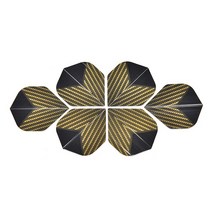 다트 핀 자석다트 전자다트 폭스 다트 항공편 여러 스타일 다채로운 6 pcs 애완 동물 새로 액세서리, 01 yellow