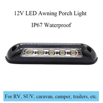 캠핑카용품 캠핑카부품 카라반용품 caravan rv van camper에 대한 12v led awning 램프 방수 외부 램프 라이트 바, 세트 c