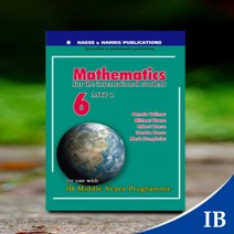 국제학교 중학수학 IB교재 HAESE Mathematics 678910E MYP12345E, 6 MYP1
