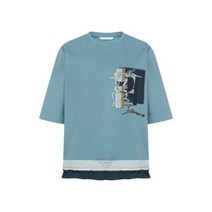 이랜드 [기비](아울렛)기비/보니페이 포켓프린트 티셔츠 GTS02Y61_강서점