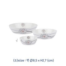 예쁜찬기 찬기-소약8.5xH2.7cm 도자제 집들이선물 반찬접시 예쁜그릇 반 꽃무늬 꽃찬기 5개세트 찬그릇 꽃그림 접시, SD 본상품선택