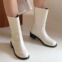 셀러허브(잡화) 여자 와이드 블록힐 두꺼운굽 키큰녀 워커