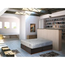 [던롭필로] 킹스우드 슈퍼싱글 탈라실버 라텍스탑 포켓티드 스프링 매트리스 (SS1100)