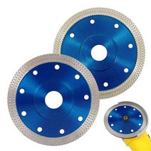 다이아몬드 커팅 디스크 타일 세라믹 그라인더 블레이드 대리석 앵글 원형 톱, [03] 1Pc Blue 125mm, 03 1Pc Blue 125mm