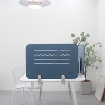 스트라이프 컬러 데스크 스크린 파티션 (600), 스트라이프컬러보드파티션(600)