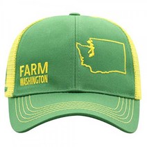 John Deere Farm State Pride Cap-Green 및 Yellow-Washington