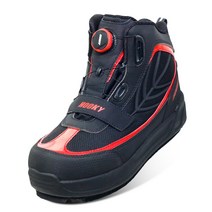 미드컷 펠트단화 교환식멀티밑창 낚시단화 갯바위단화 낚시신발 AA112, 280, 블랙레드