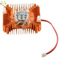 커스텀수냉 pc 쿨러 게이밍 JETTING 55mm 2 핀 알루미늄 Snowhite 냉각 팬 히트 싱크 쿨러 PC 컴퓨터 CPU V, 한개옵션0