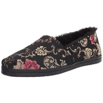 Toms Ash Canvas 여성용 클래식 블랙 브로케이드.
