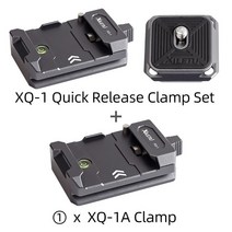 XILETU-XQ1 유니버설 DSLR SLR 카메라 짐벌 아르카 스위스 퀵 릴리스 플레이, 04 XQ1XQ1A, 04 XQ1XQ1A