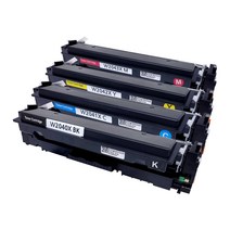 HP 416X W2040X 정품 인식칩 장착 재생토너 M479fdw M479dw M454dn M480f M454dw 호환, 검정, 1개