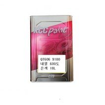 KCC페인트 QT606 9180 내열도료 600도 은색 18L, 18000ml, 1개