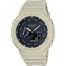 CASIO G-SHOCK 남성용 손목시계 GA-2100-5ADR 수지 밴드