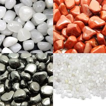 천연보석 자갈 정화용 수정원석 어항 자갈 500g 13종, 01.백수정 불투명 보석자갈 SJRO-006