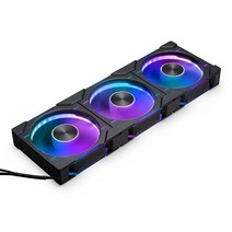 Phanteks PH-F120D30R_DRGB_PW BK01_3P &보상 기간 연장, BLACK_REVERSED, TRIPLE
