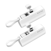 주노 8핀C타입 내장 일체형 보조배터리5000mAh 도킹형, 02.C타입_8핀케이블선