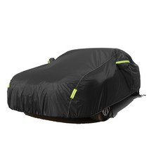 갓바 자동차 호루 차량 커버 덮개 승용차 SUV 덥게 운전석 옆트임, 2S (370Lx170Wx150H cm)
