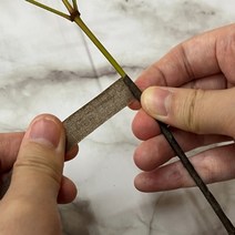 주름지 플로랄 테이프 꽃꽂이 꽃 플로럴 플라워 브라운 얇은 데코 초록색 휴대용 조경 만들기 꾸미기 용품