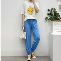 [1+1무배] 기분좋아 부들부들 모달 레이온 밴딩 조거 팬츠(6color)