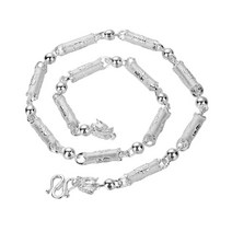 GHSHOP 파티 결혼식을 위한 모던 실버 도금 목걸이 자매 선물 펜던트 내구성