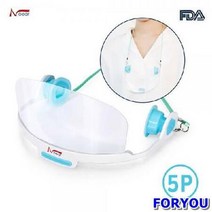 ForU652 국내산 플라스틱 마스크 투명 위생마스크 5P 식당용마스크 음식점마스크, 상세페이지 참조, 상세페이지 참조