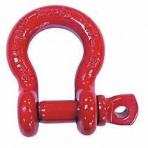 Crosby 1018507 Carbon Steel S-209 Screw Pin Anchor Shackle Self-Colored 4-3/4 Ton Working Load Lim, 1, 3/4